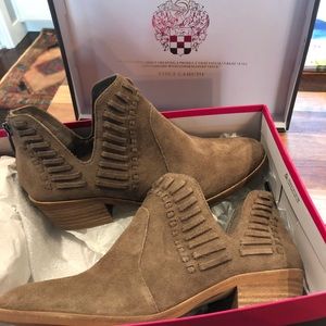 Brand new with box Vince Camuto booties size 7.5